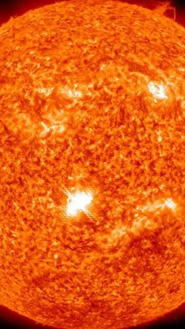 ai character:  the sun background