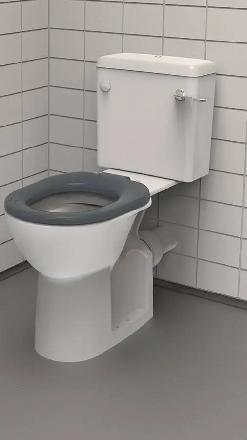 ai character: Toilet background