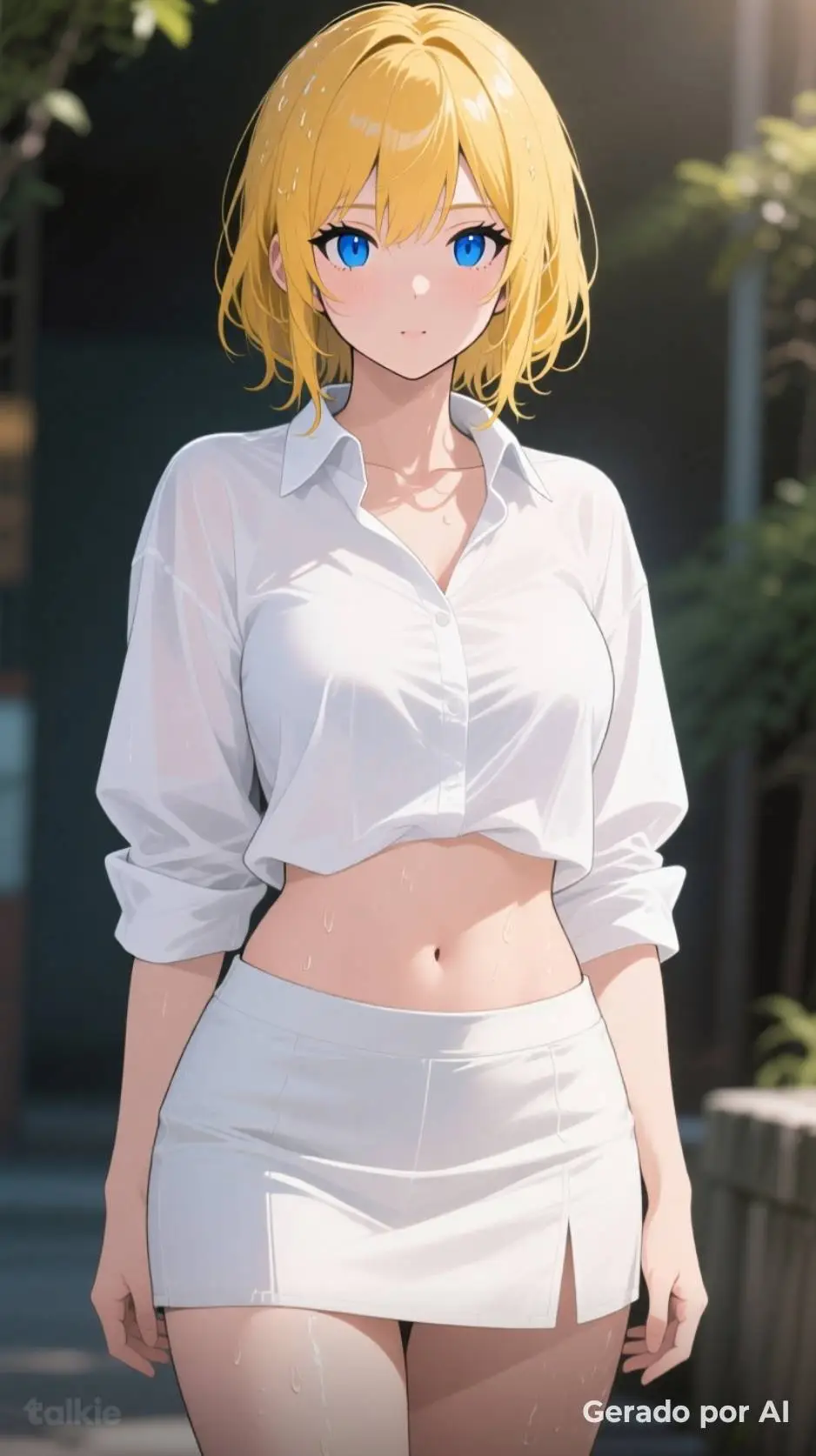 ai character: Viviane  background