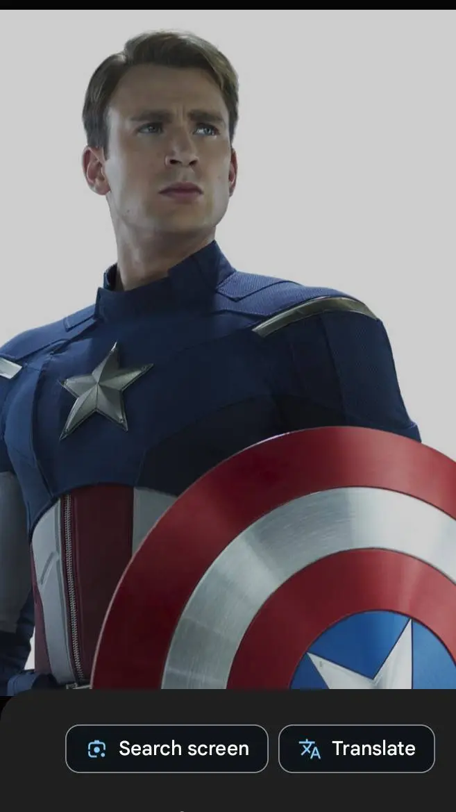 ai character: Captain America background