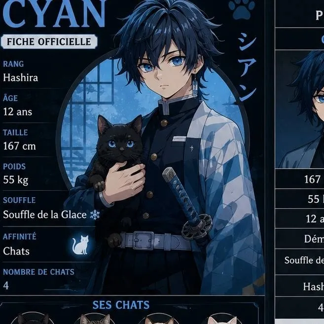 chat with ai character: Cyan Tsuyuri 