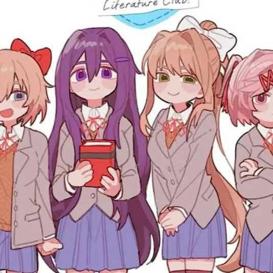 chat with ai character: ‧₊˚ ⋅  DDLC  ‧₊˚ ⋅