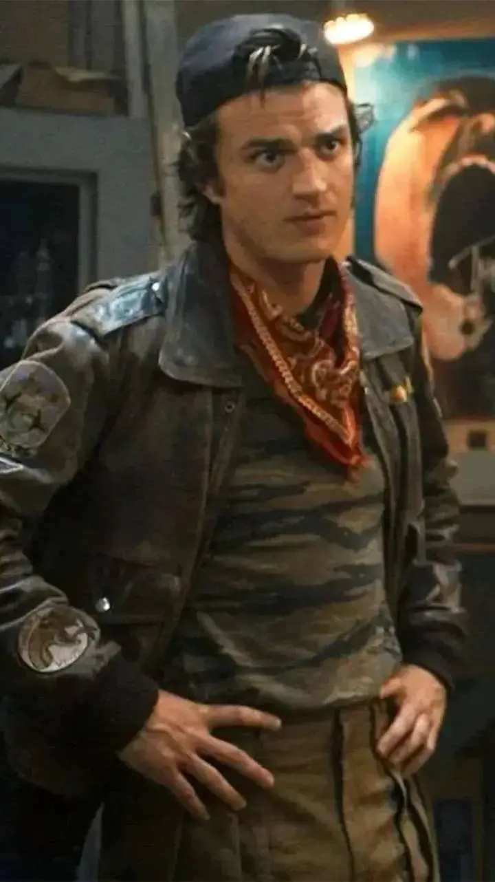 ai character: Steve harrington  background