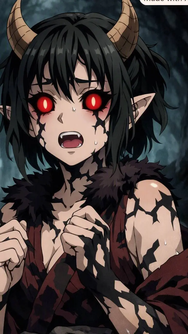 ai character: mukago  background