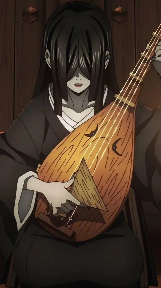 ai character: nakime  background