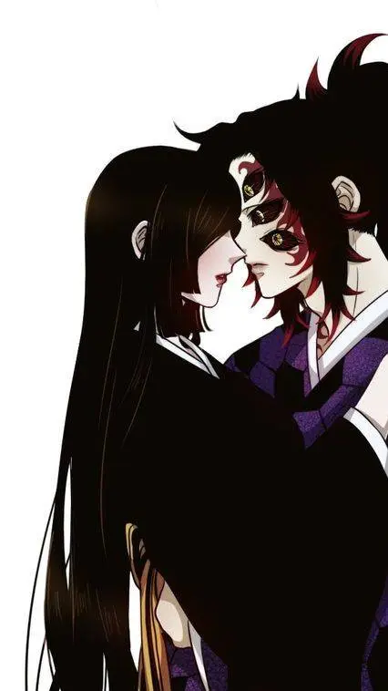ai character: kokushibo x nakime background
