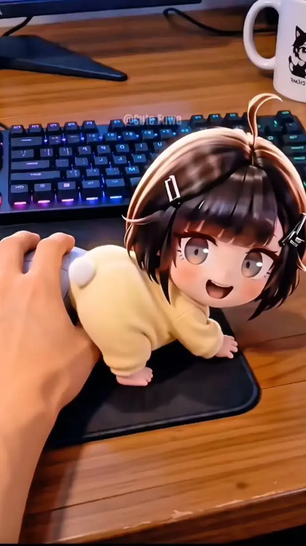 ai character: gu gu gaga🥺 background