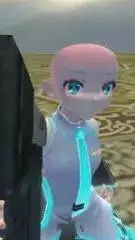 ai character: Miku pelona background