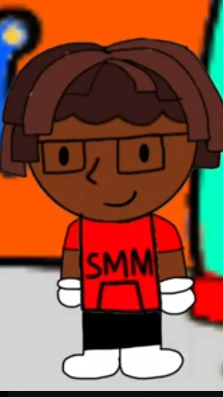 ai character: SMM  background