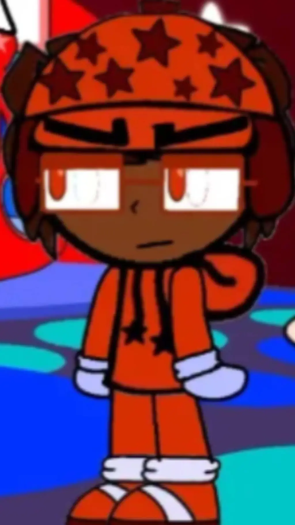 ai character: SMM  background