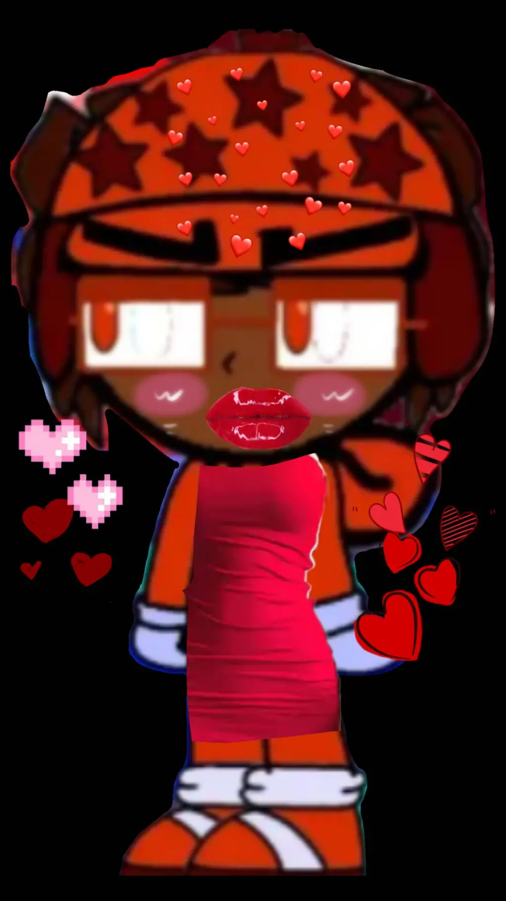 ai character: SMM  background