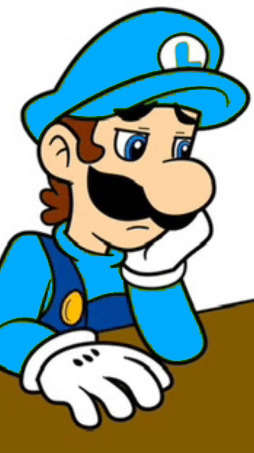 ai character: Luigi background