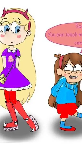 ai character: Mabel x Star background