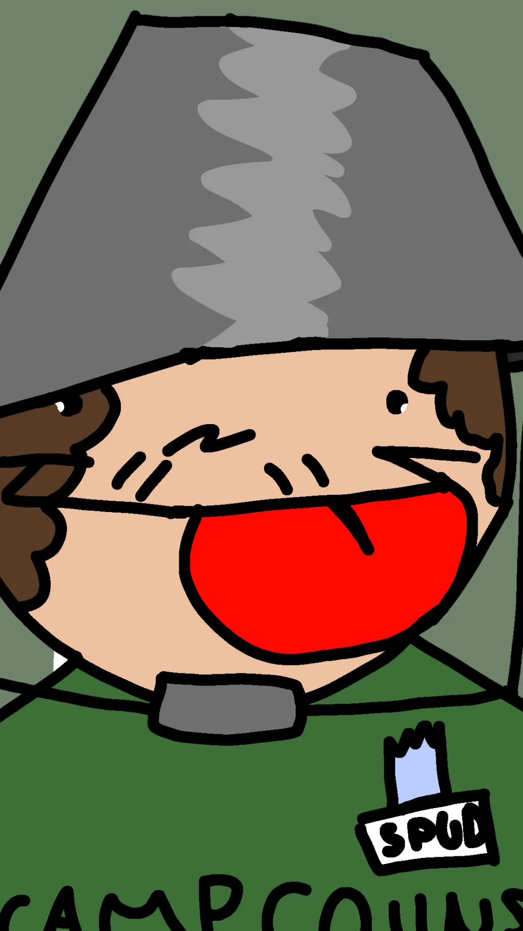 ai character: ~spud~ oc x canon background