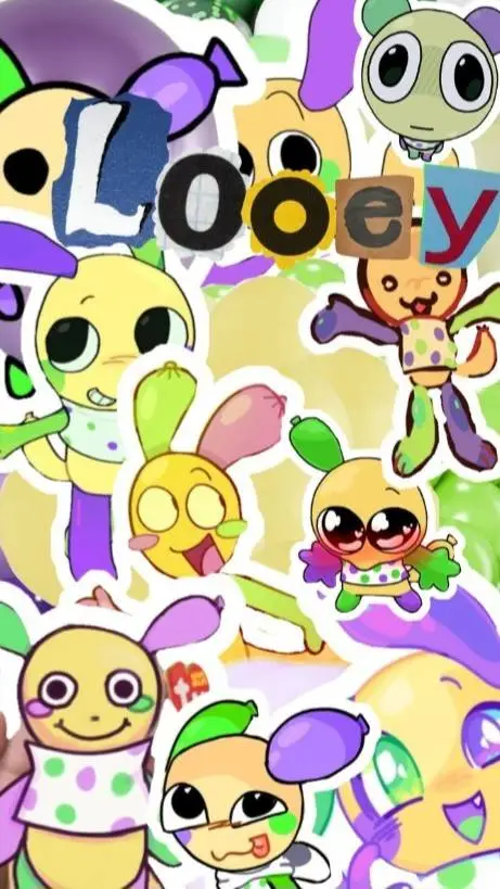 ai character: LOOEY  background