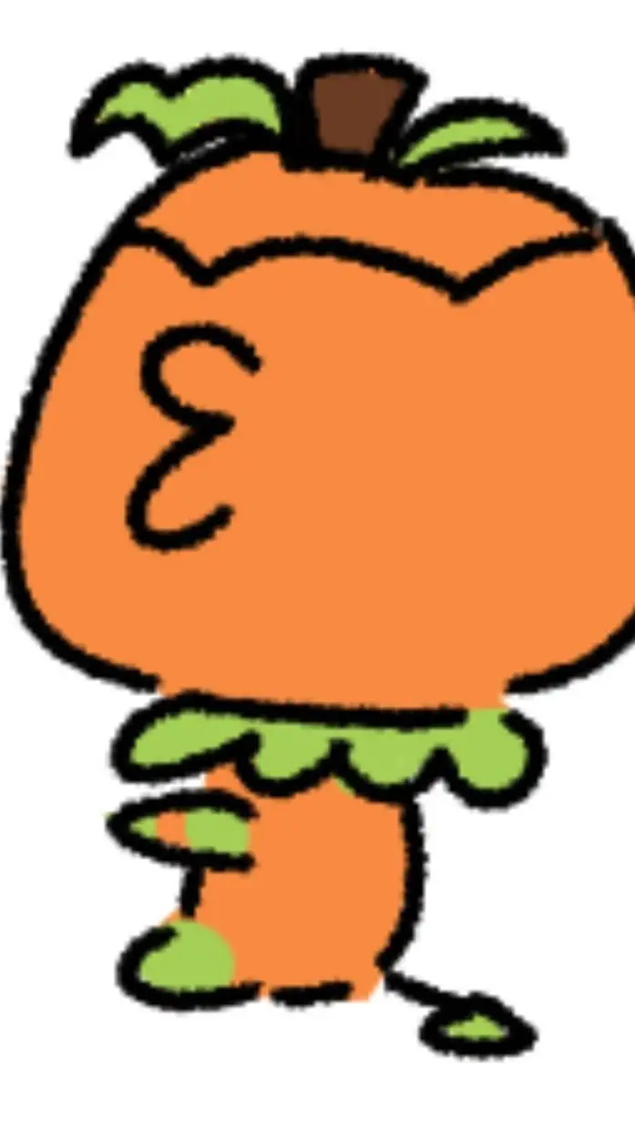 ai character: Baby gourdy :3 background