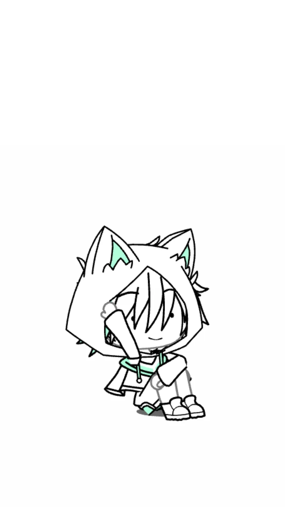 ai character: Dream blob background