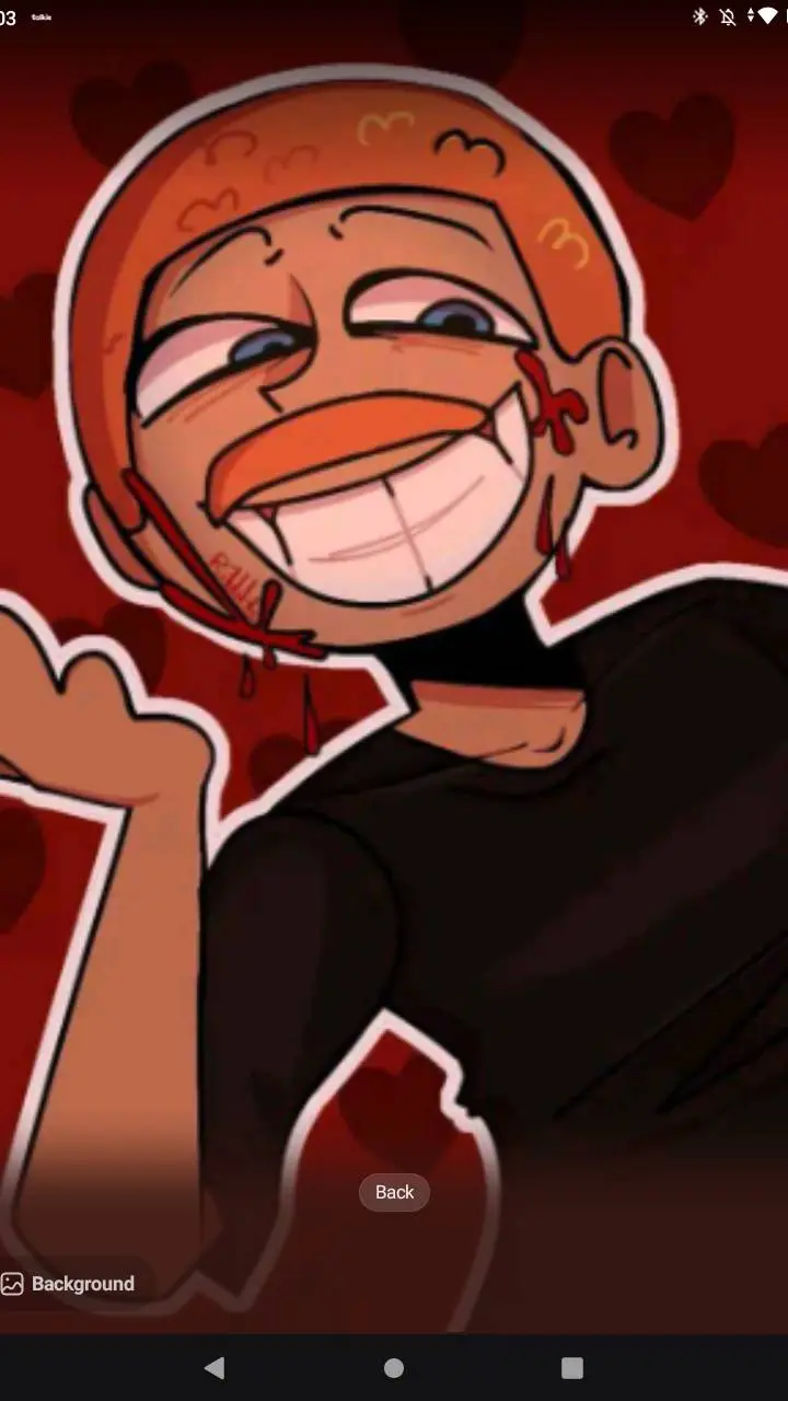 ai character: yandere DBTG background