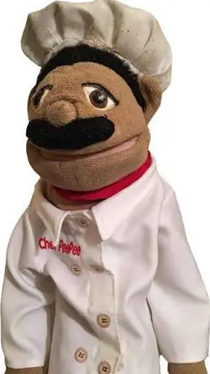 ai character: chef PP background