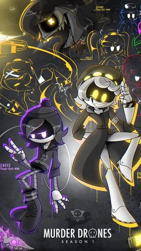 ai character: murder drones background