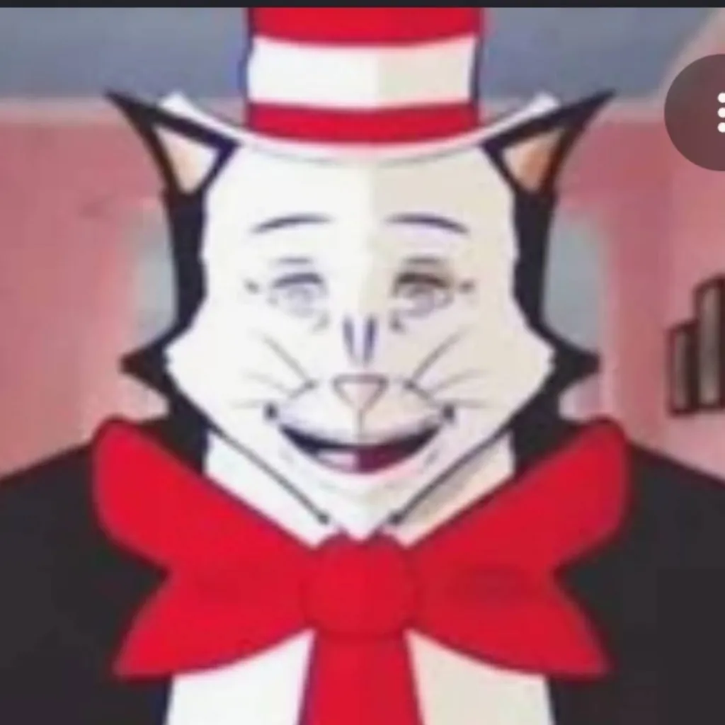 chat with ai character: cat in the hat