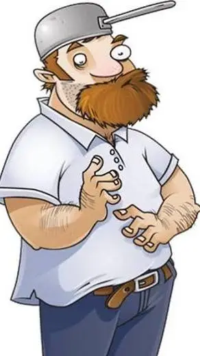 ai character: crazy Dave  background