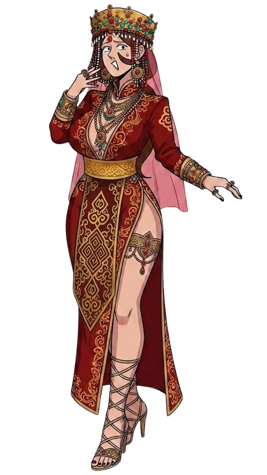 ai character: Alexandria background