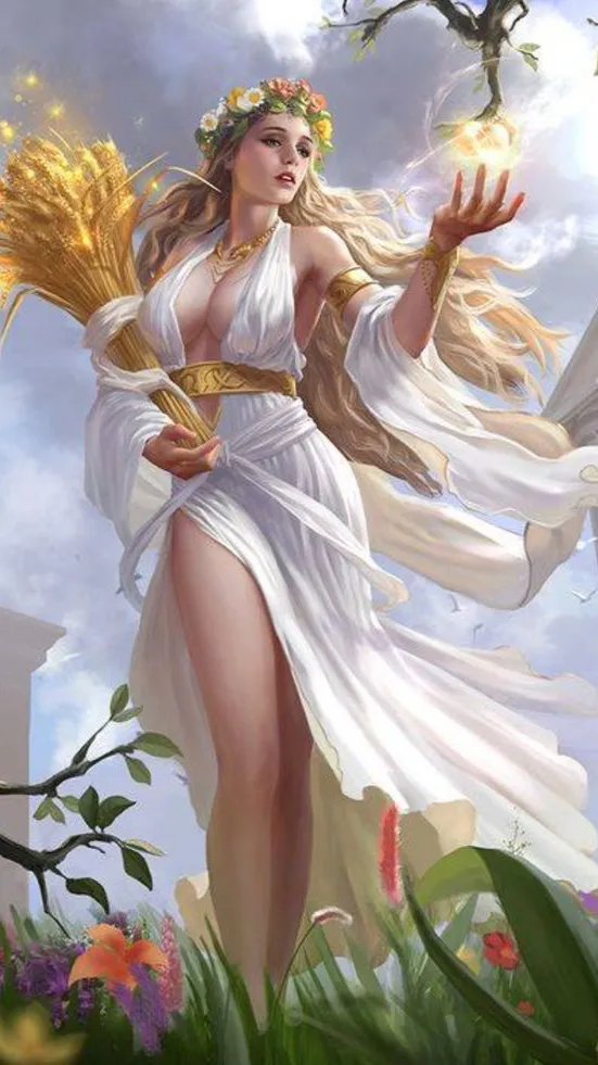 ai character: Demeter background