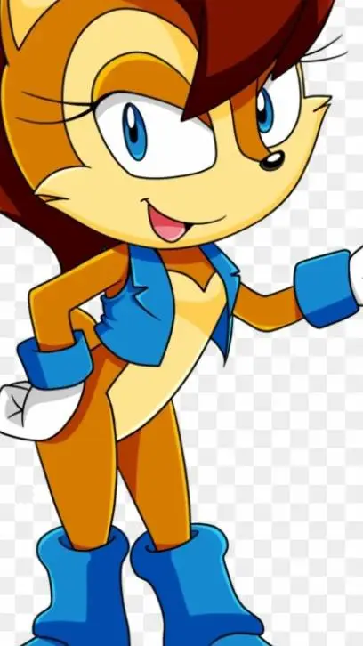 ai character: Sally acorn  background