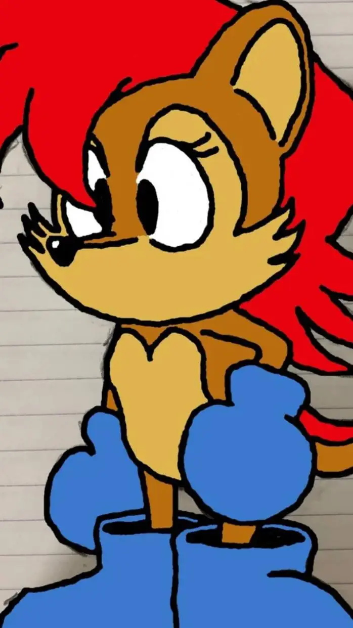 ai character: Sally acorn  background