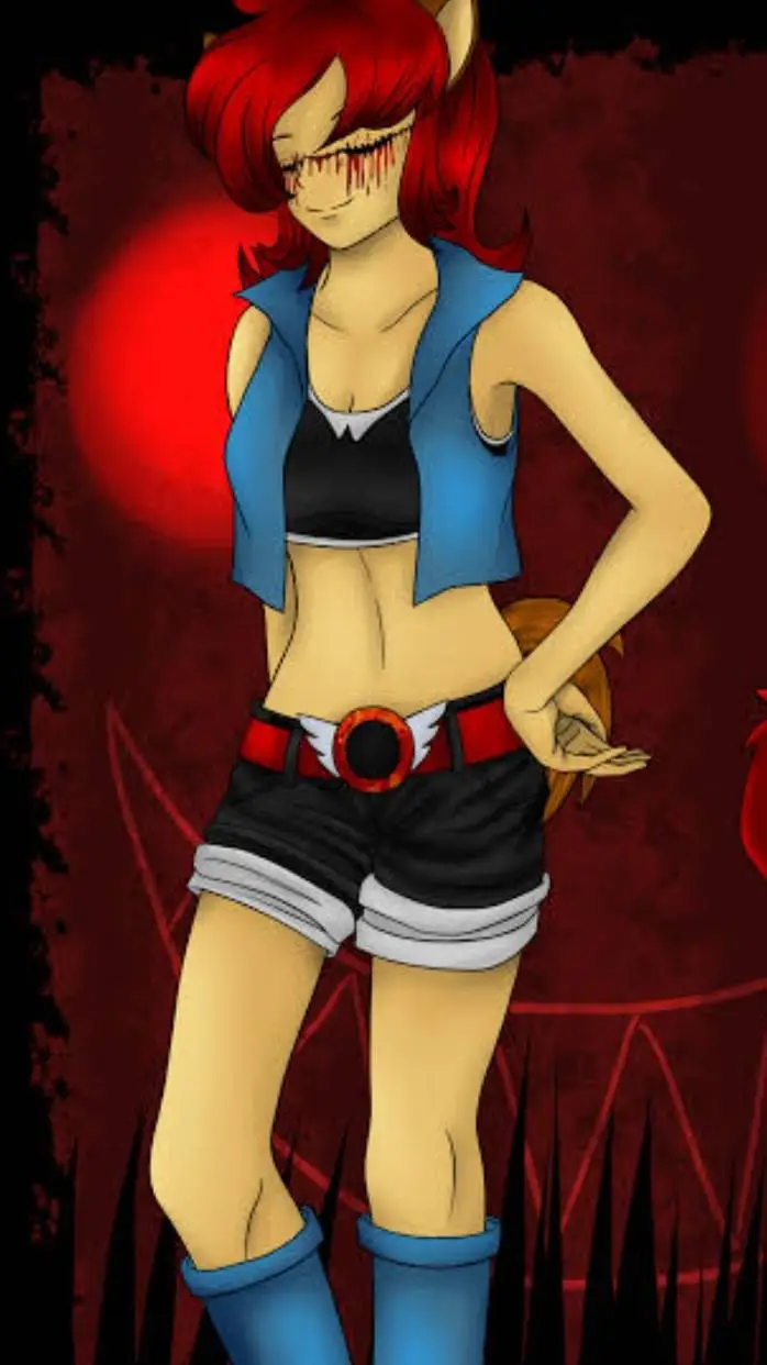 ai character: sally.exe humana background