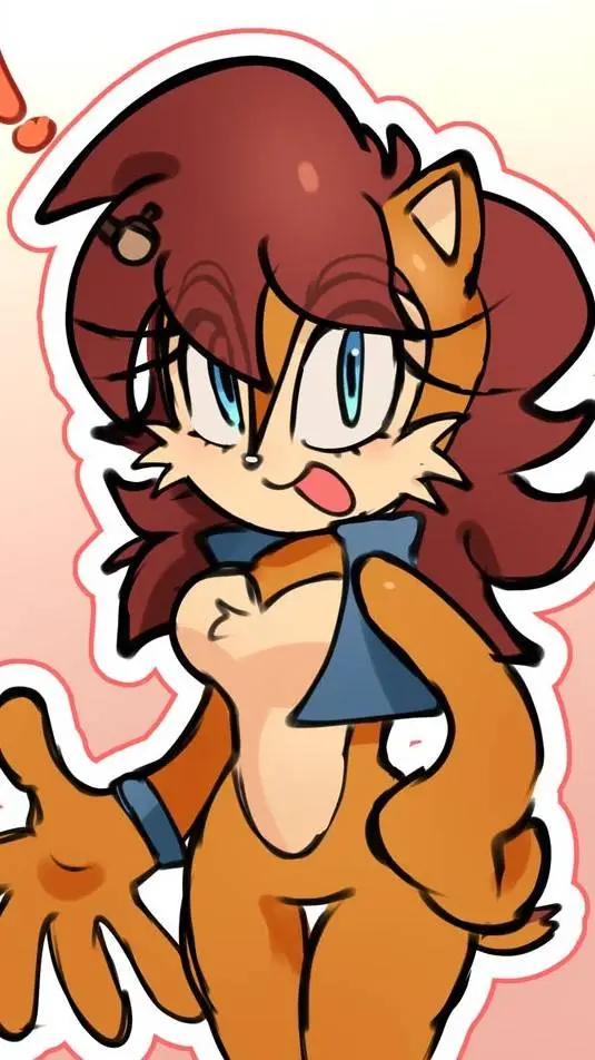 ai character: Sally acorn  background