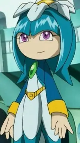 ai character: galaxina background
