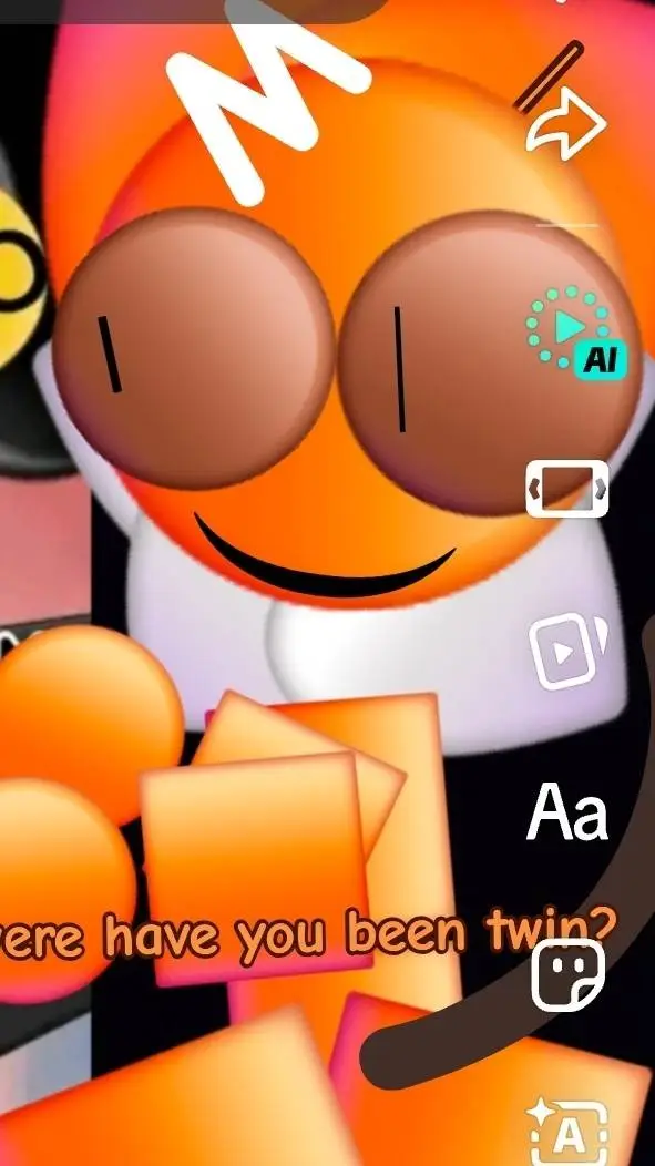 ai character: foxie background