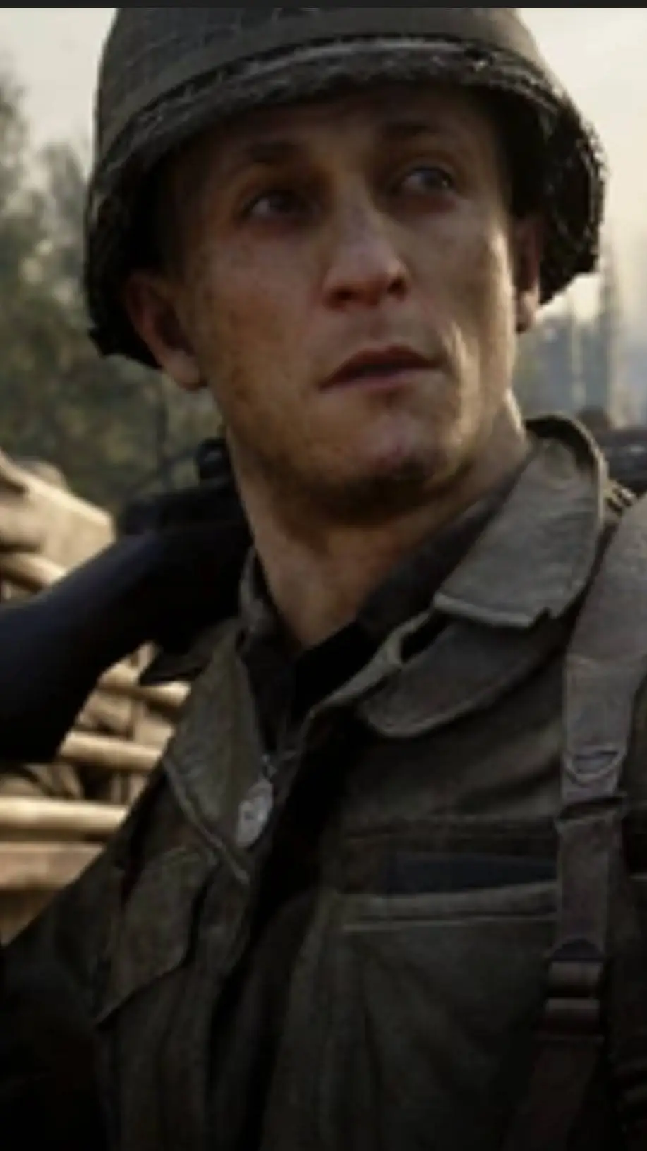 ai character: private zussman  background