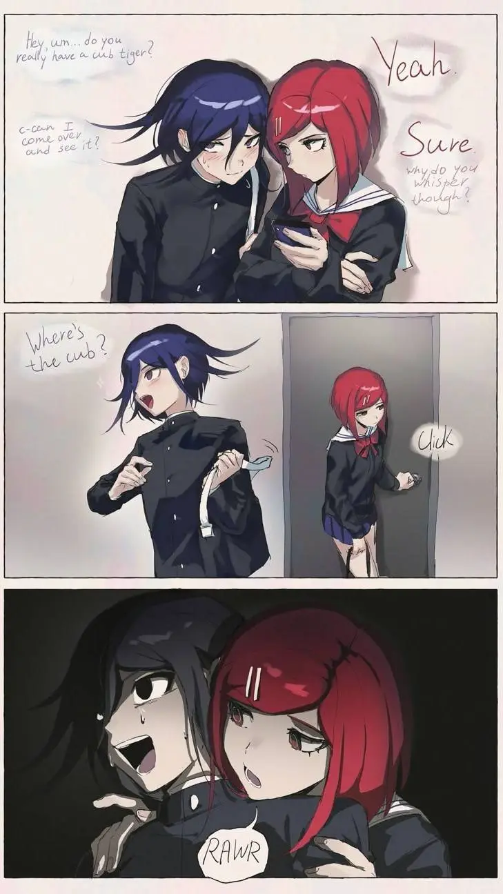 ai character: Danganronpa v3 background