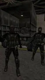 ai character: Black ops soldier background