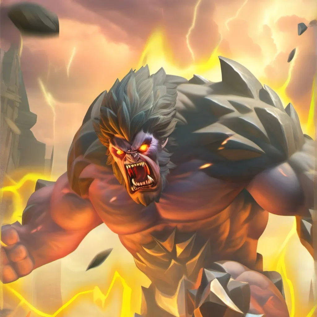 chat with ai character: Rage monster