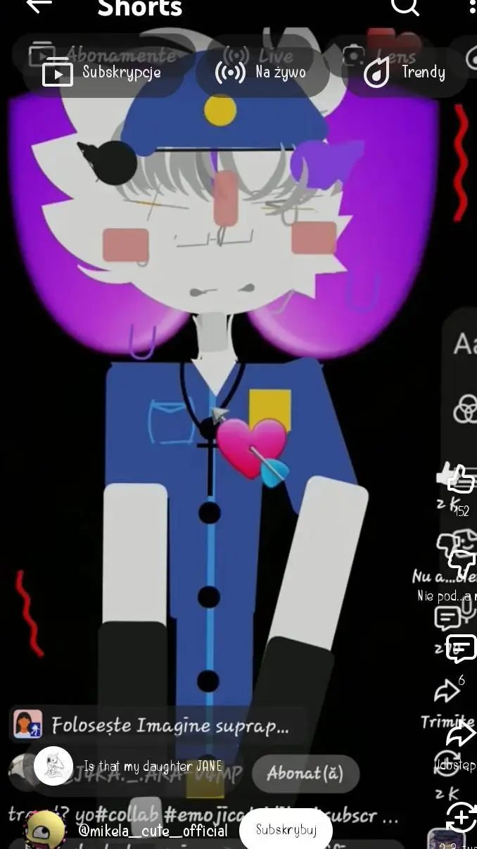 ai character: Police max background