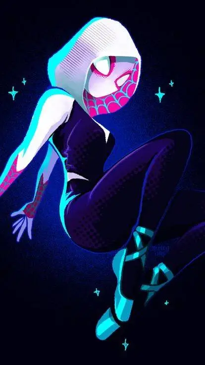 ai character: MHA x Spider Girl? background