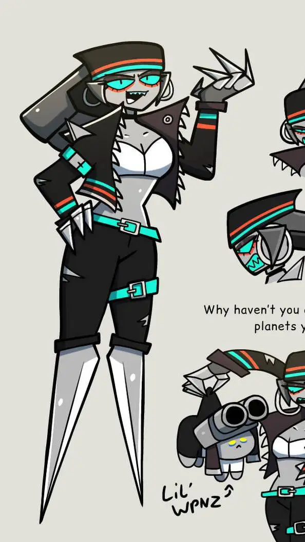 ai character: Ms Scissoroses background