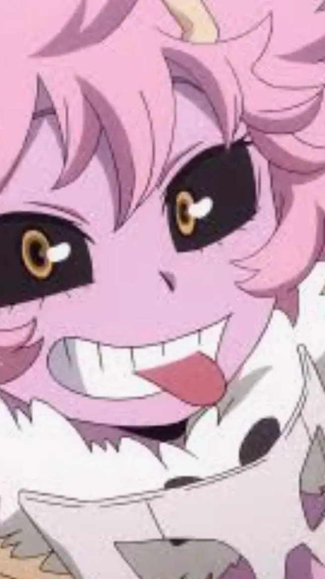 ai character: mina ashido  background