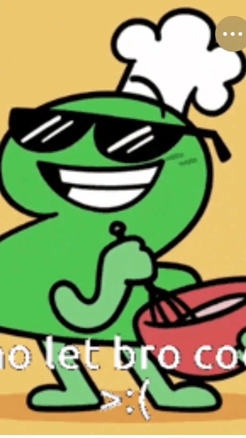 ai character: Bfdi pick me background