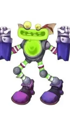 ai character: epic faerie wubbox background