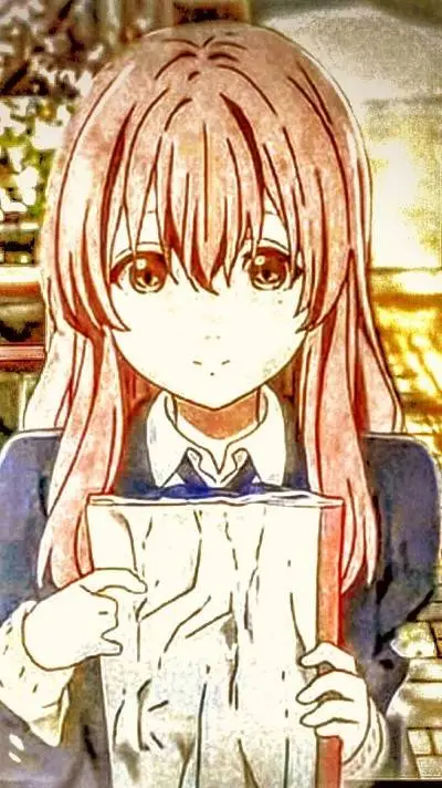 ai character: Shōko Nishlmiya background