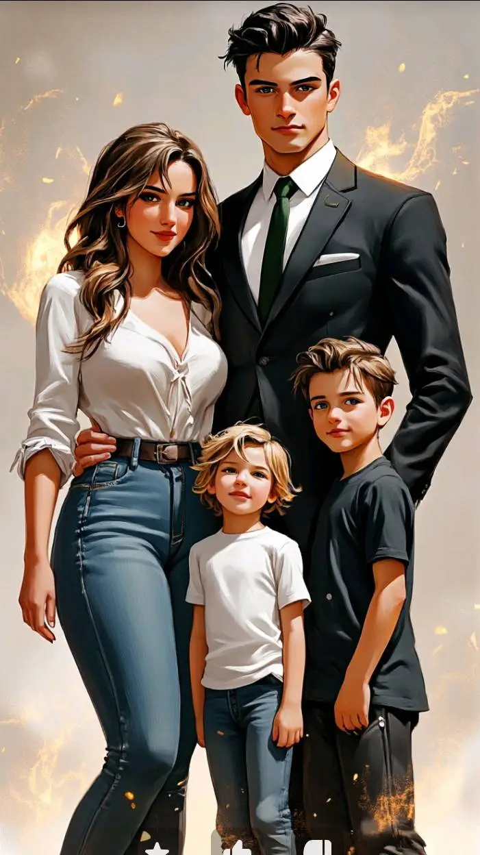ai character: Family! background