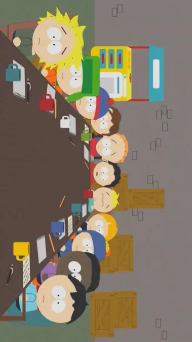 ai character: South Park >:) background