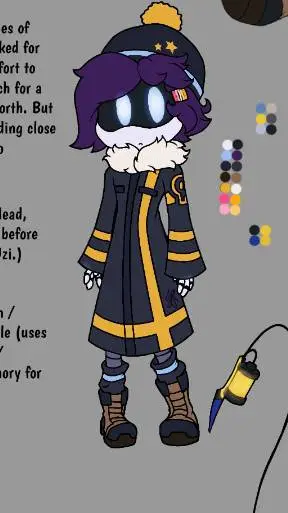 ai character: lexi X you control background