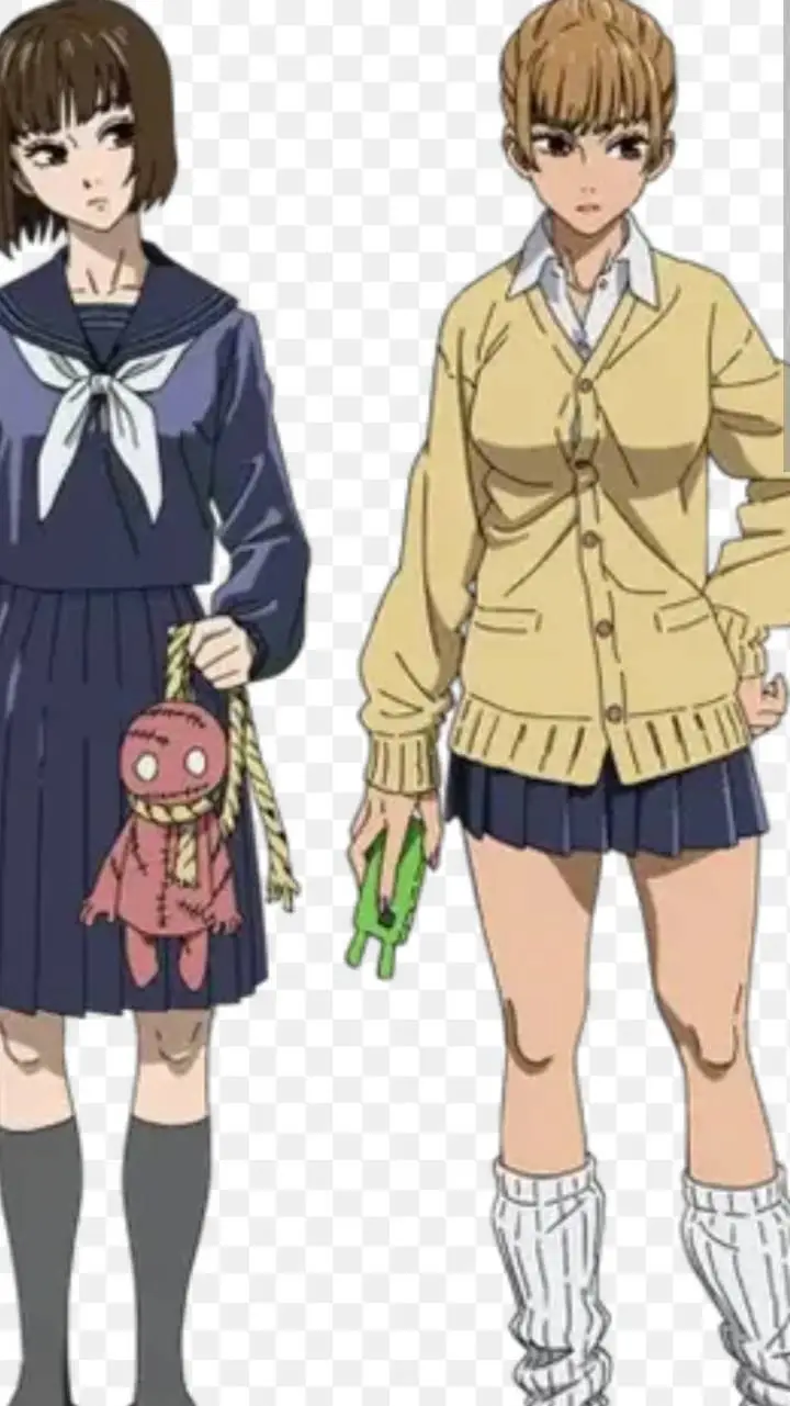 ai character: Mimiko and Nanako background