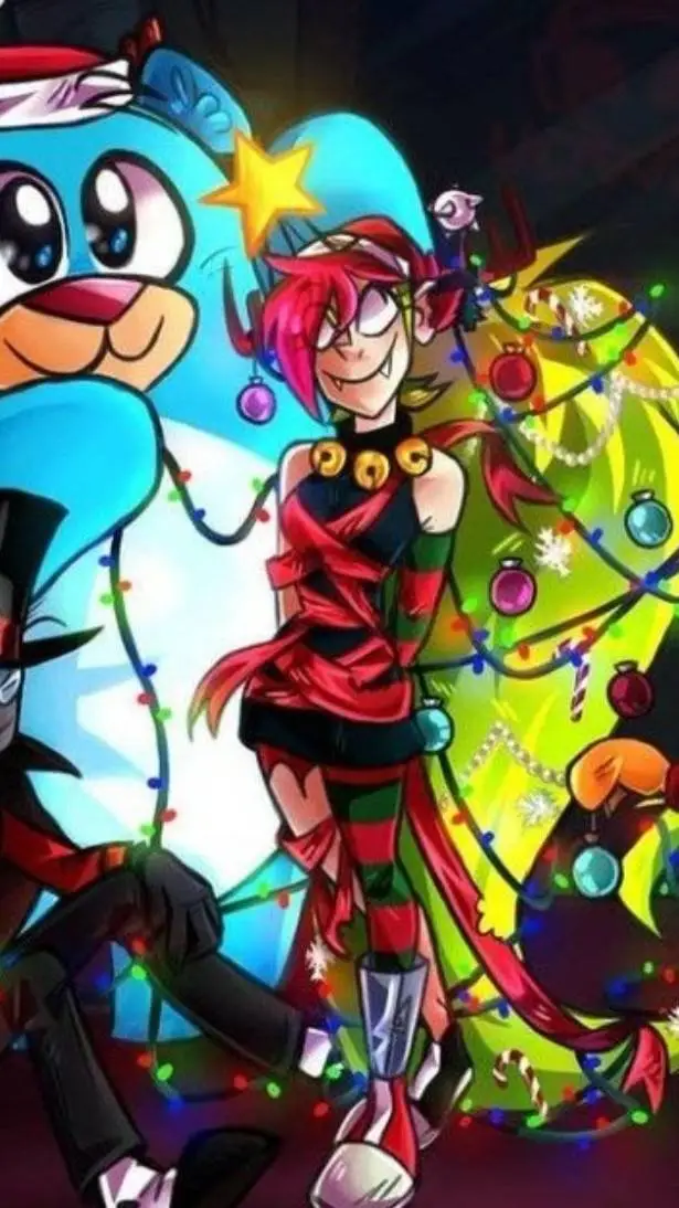 ai character: pregunta navidad❄️ background